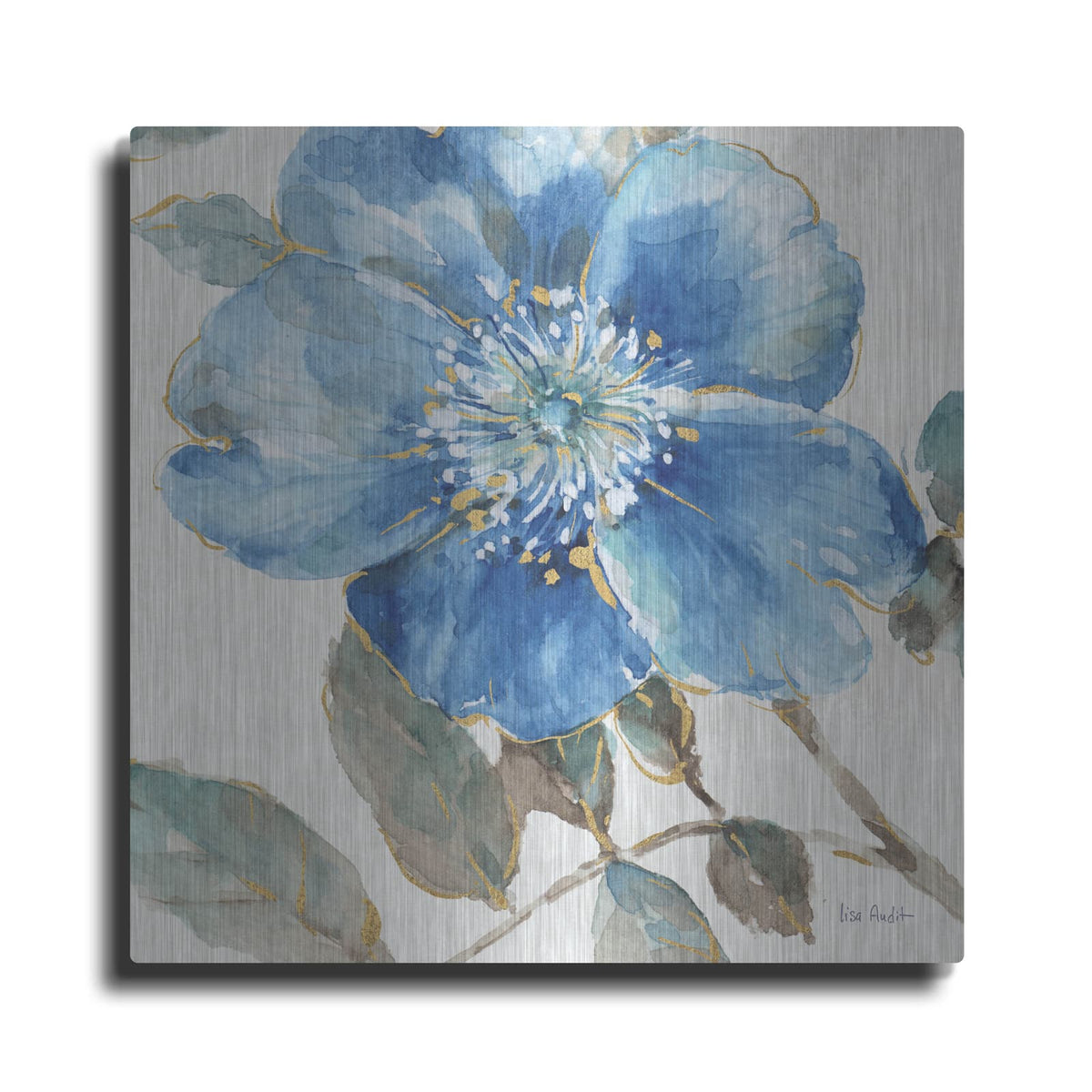 'Indigold V' by Lisa Audit – Metal Wall Art