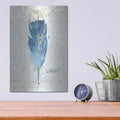 'Indigold XVIII' by Lisa Audit – Metal Wall Art, 12x16 room view