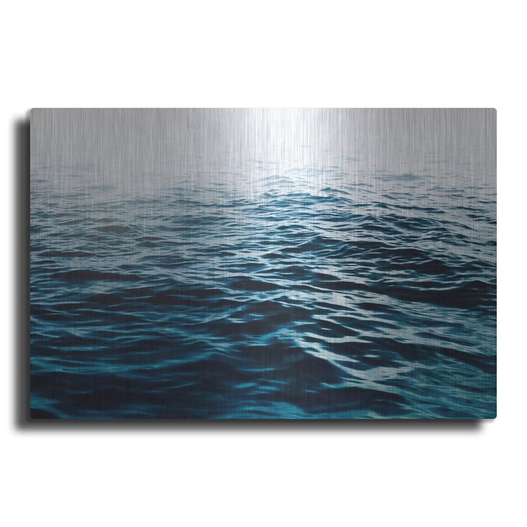 'Blue Sea' by Nicklas Gustafsson – Metal Wall Art