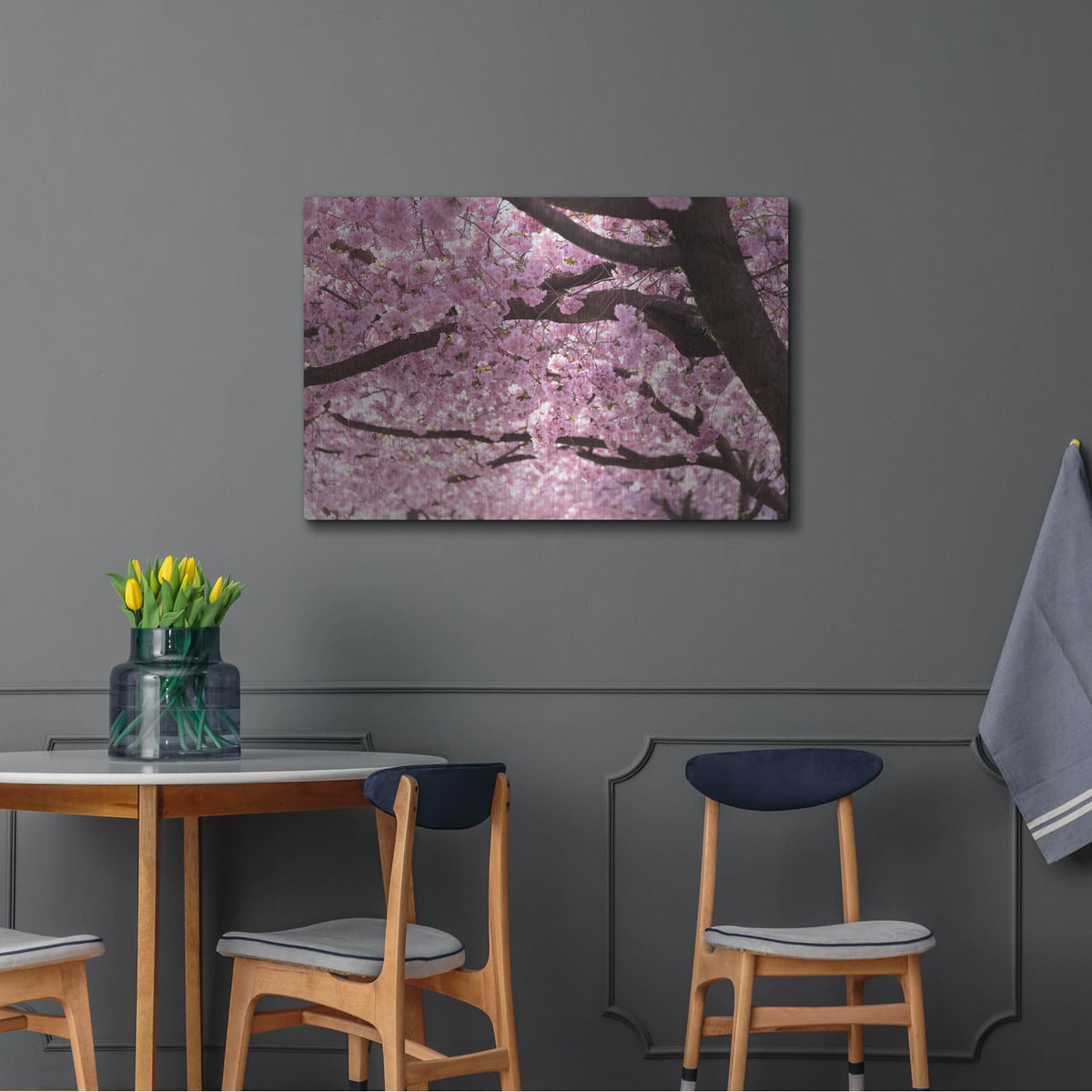'Cherry Blossom Trees' by Nicklas Gustafsson – Metal Wall Art, 36x24 room view