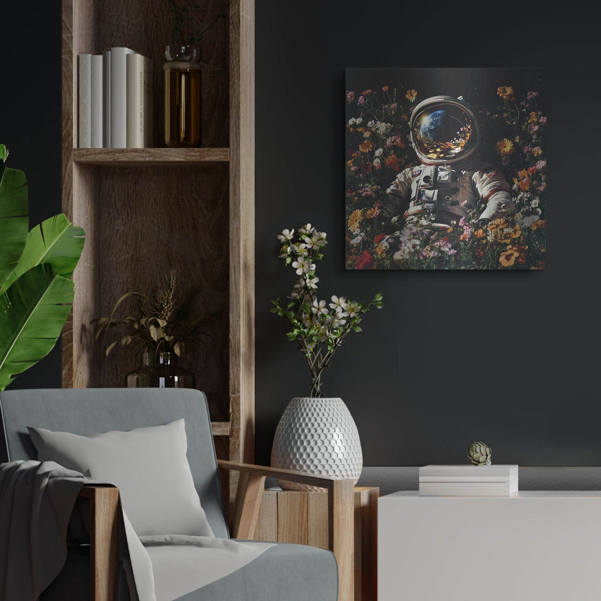 'Homesick' by Rich Monet Metal Wall Art