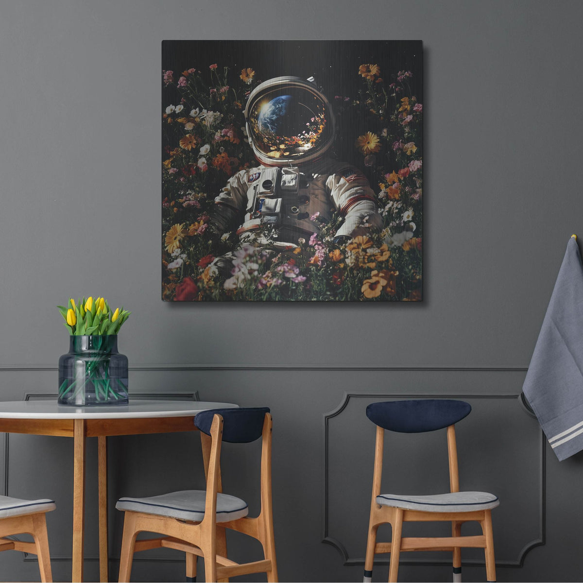 'Homesick' by Rich Monet Metal Wall Art