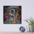'Neon Night' by Rich Monet Metal Wall Art