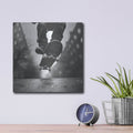 'Street King' by Rich Monet Metal Wall Art
