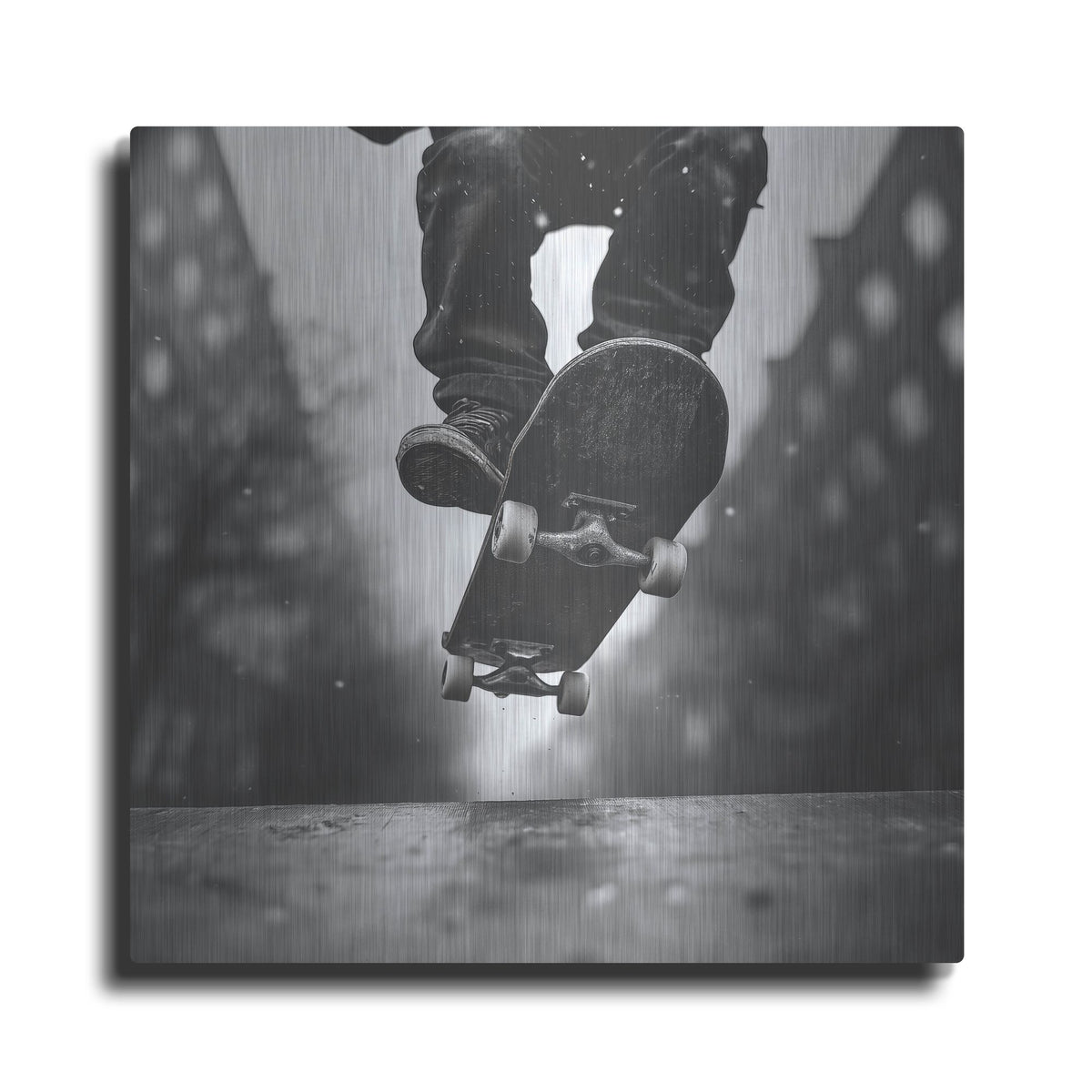 'Street King' by Rich Monet Metal Wall Art