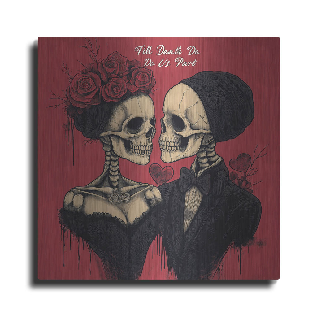 'Till Death Do Us Part' by Rich Monet Metal Wall Art