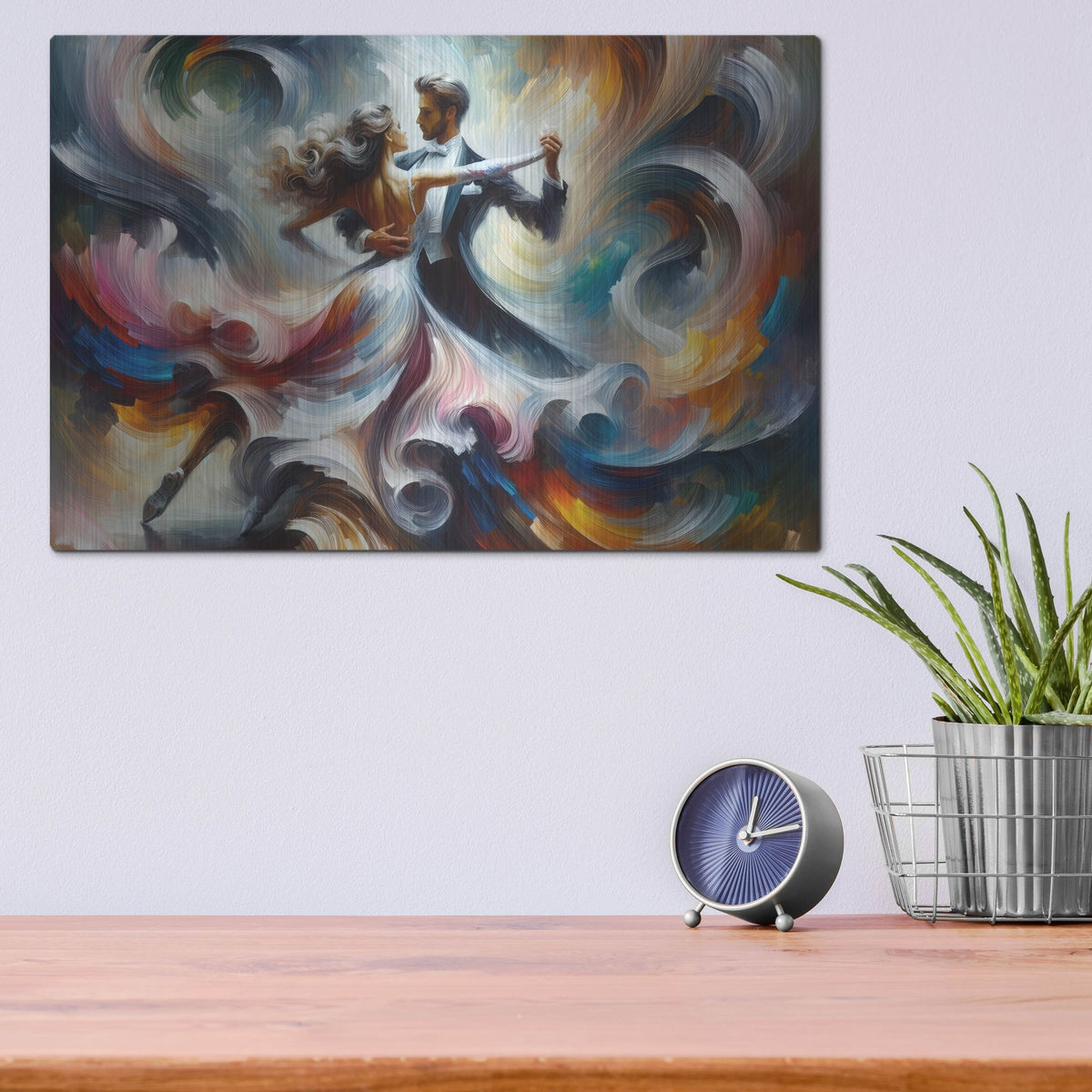 'Lets Dance' by Rich Monet Metal Wall Art