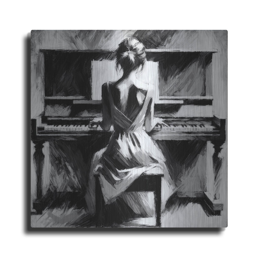 'Moonlight Sonata' by Rich Monet Metal Wall Art