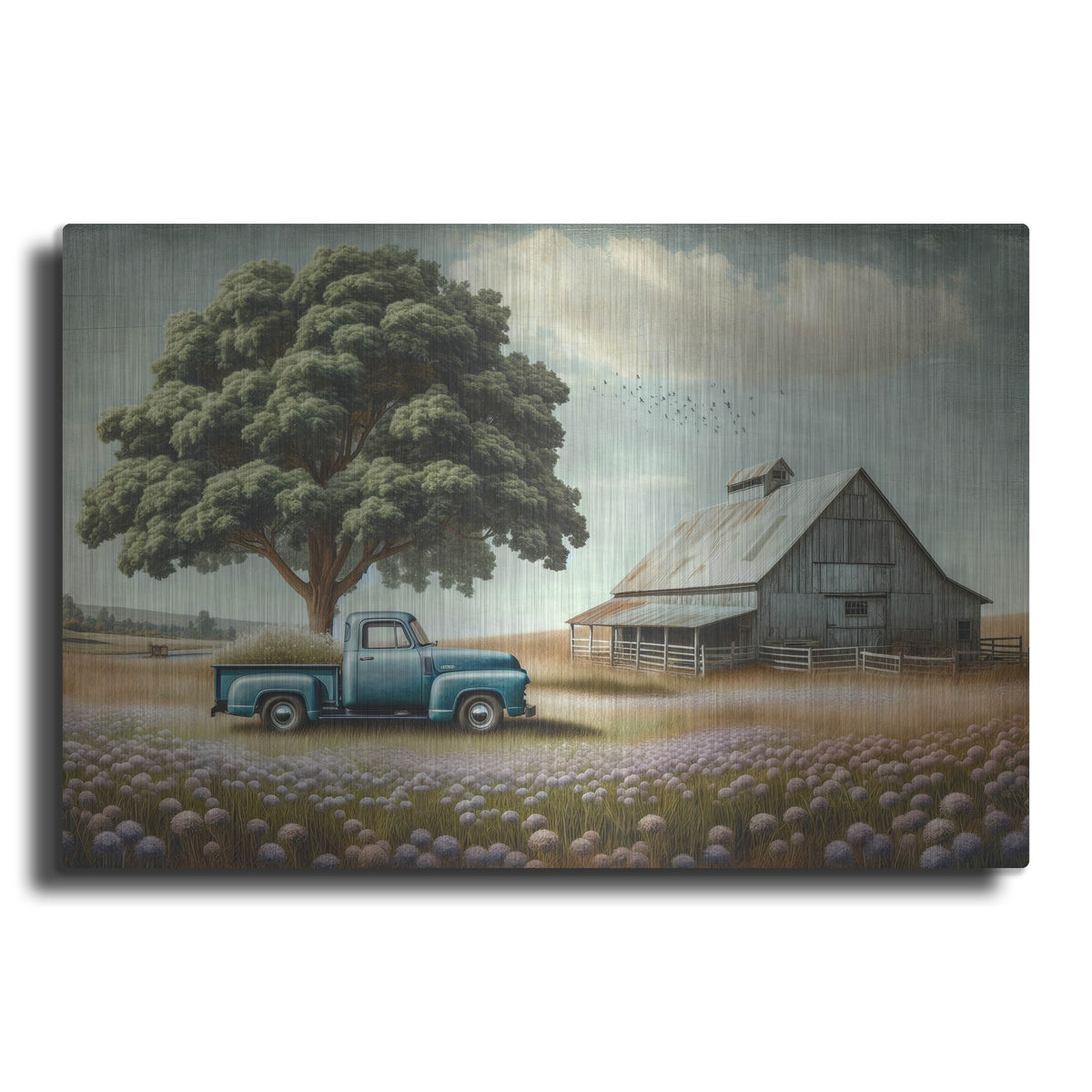 'Vintage Farmhouse' by Rich Monet Metal Wall Art