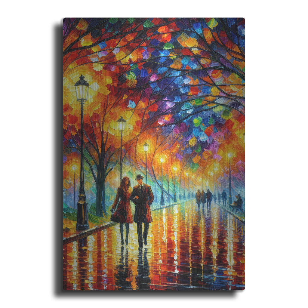 'Walk In The Park' by Rich Monet Metal Wall Art