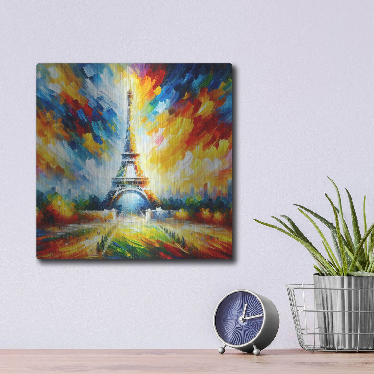 'Welcome To Paris' by Rich Monet Metal Wall Art