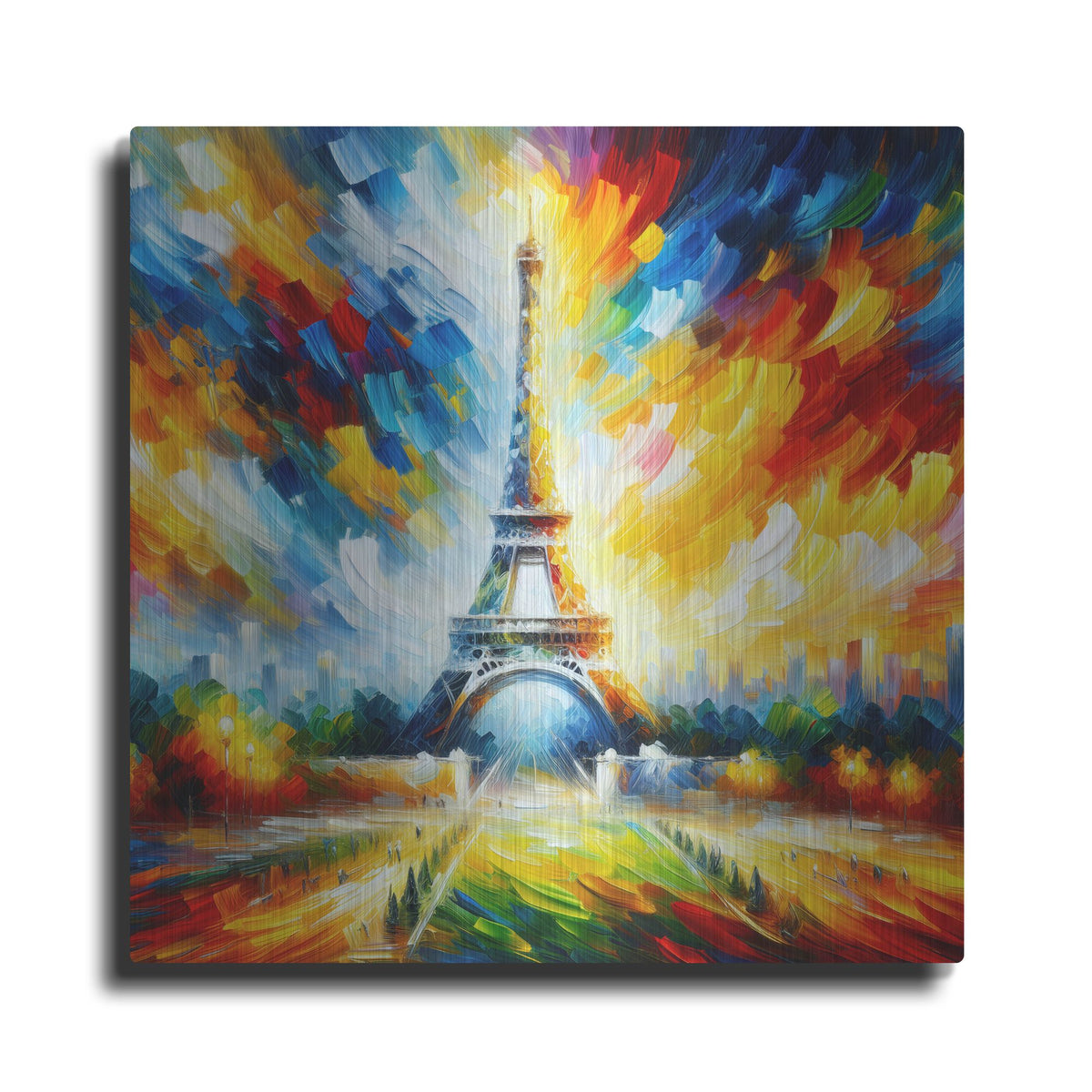 'Welcome To Paris' by Rich Monet Metal Wall Art