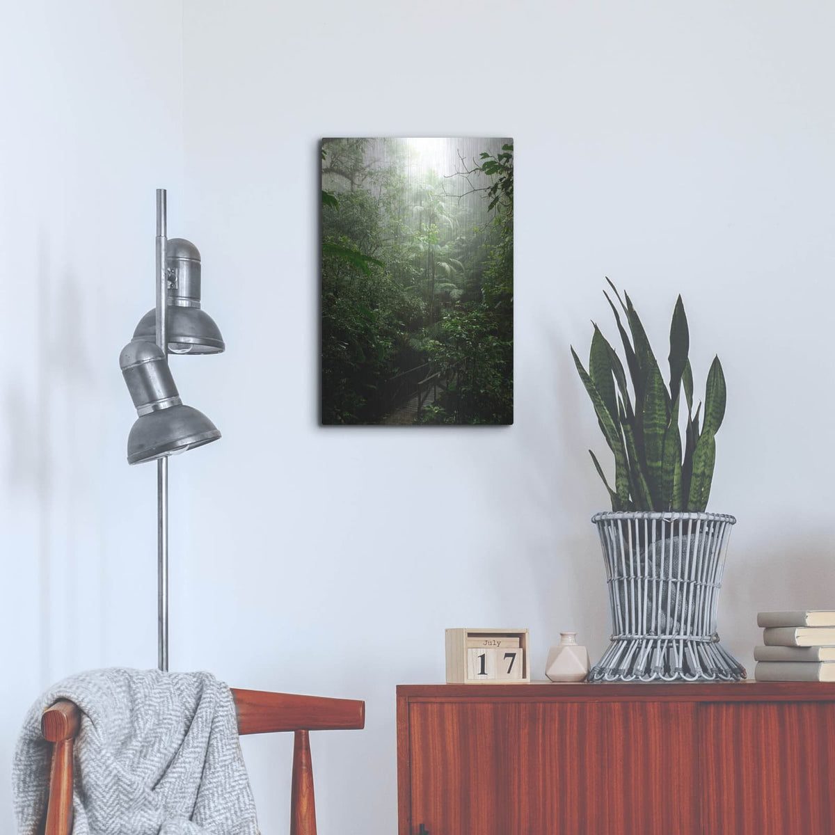 'Into The Cloud Forest' by Nicklas Gustafsson – Metal Wall Art, 16x24 room view