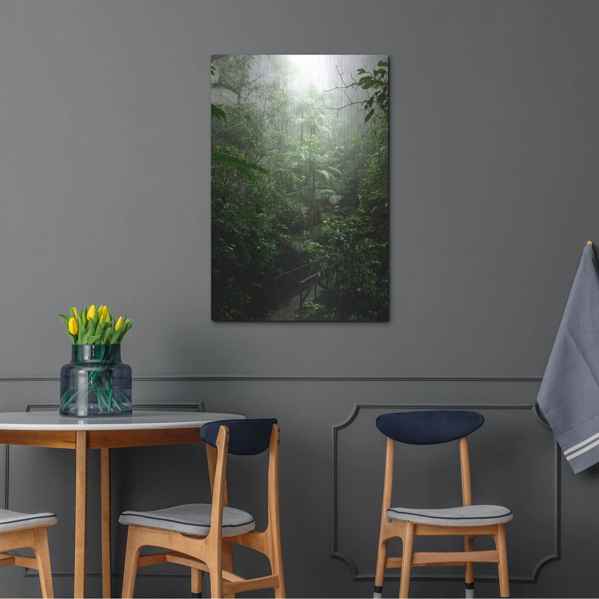 'Into The Cloud Forest' by Nicklas Gustafsson – Metal Wall Art, 24x36 room view
