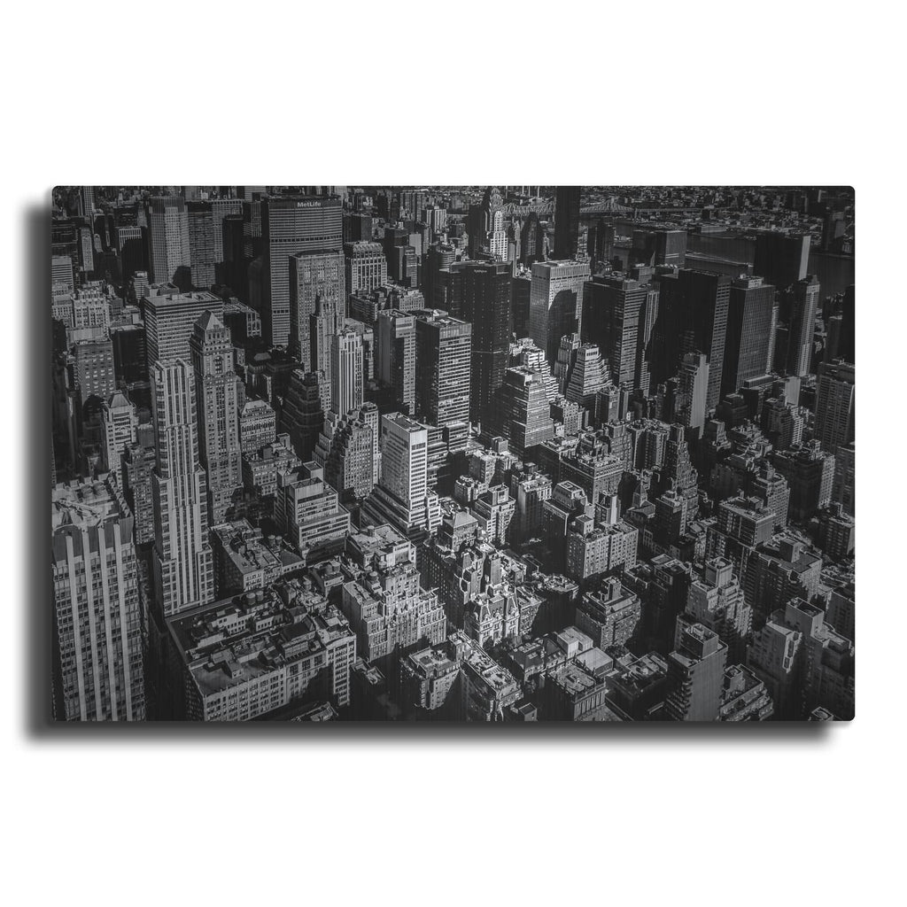 'Manhattan Rooftop View' by Nicklas Gustafsson – Metal Wall Art
