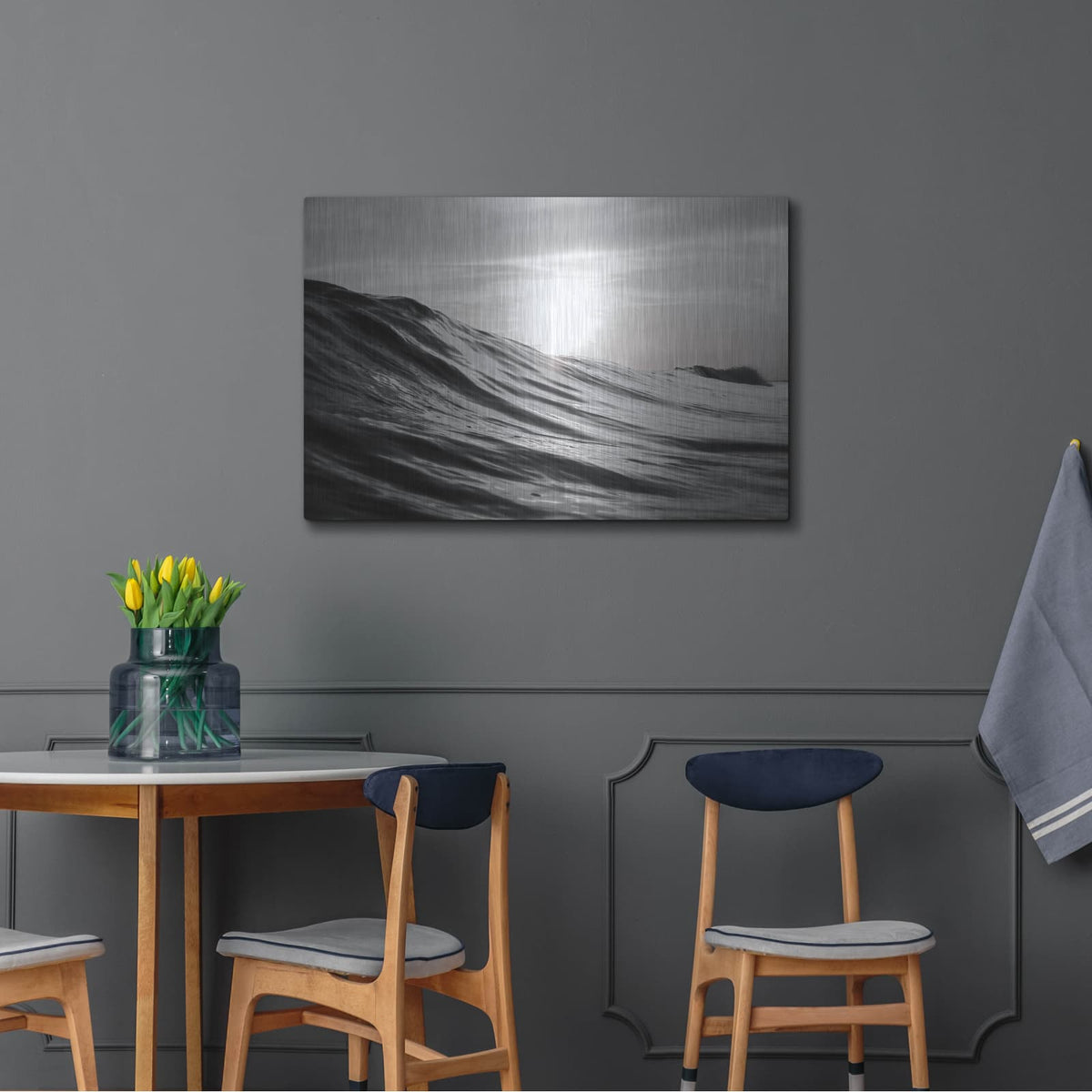 'Motion Of Water' by Nicklas Gustafsson – Metal Wall Art, 36x24 room view