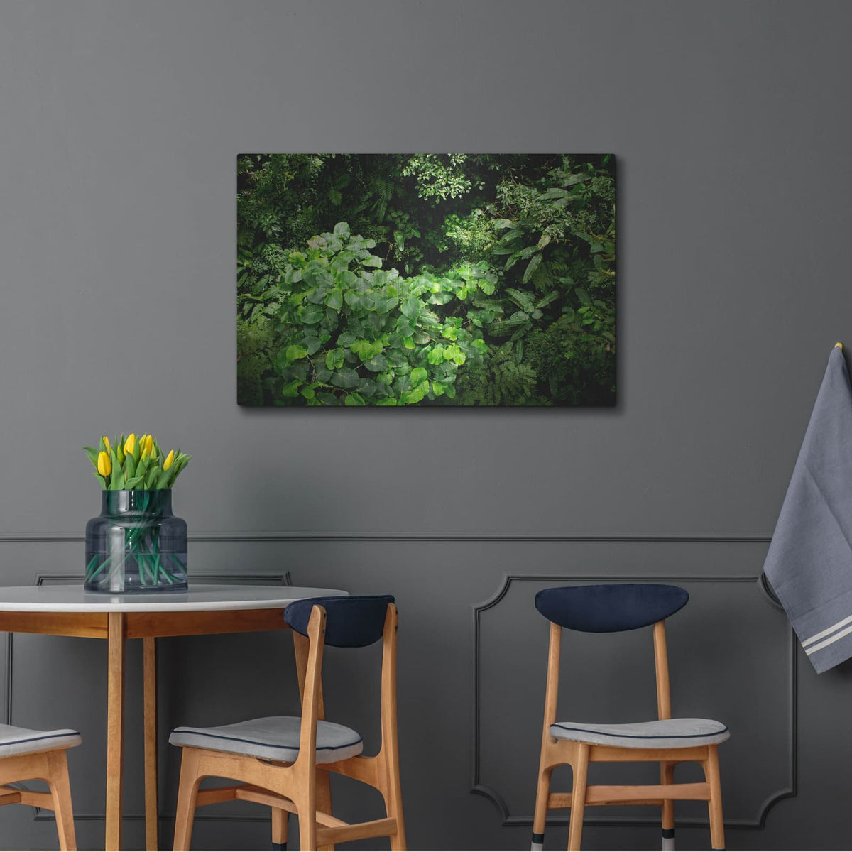 'Rainforest Canopy' by Nicklas Gustafsson – Metal Wall Art, 36x24 room view