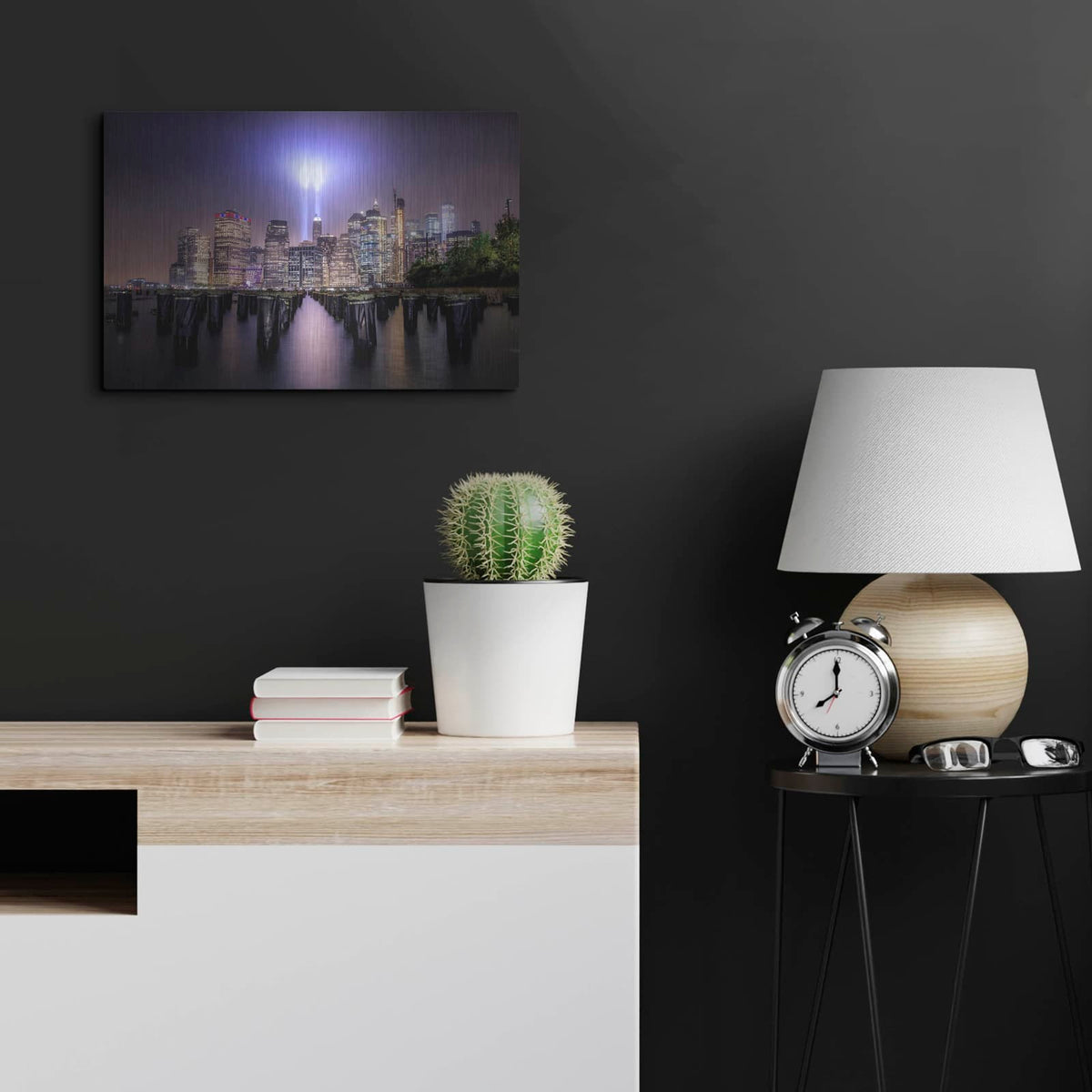 'Spirit Of New York II' by Nicklas Gustafsson – Metal Wall Art, 24x16 room view