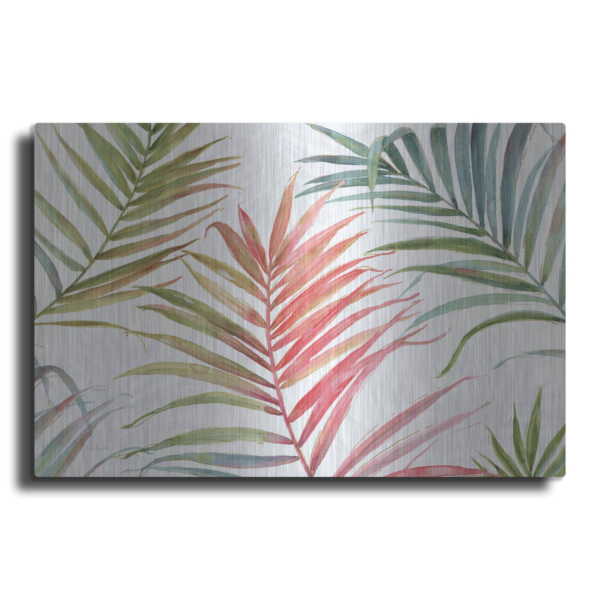 'Tropical Blush IV' by Lisa Audit – Metal Wall Art