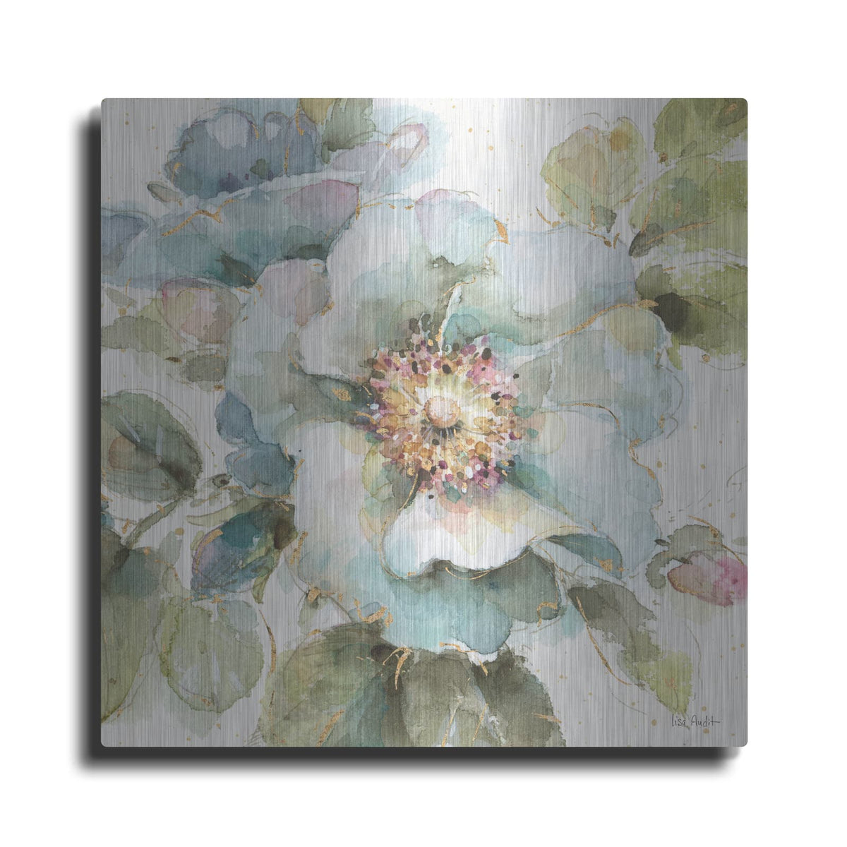 'Country Bloom VII' by Lisa Audit – Metal Wall Art