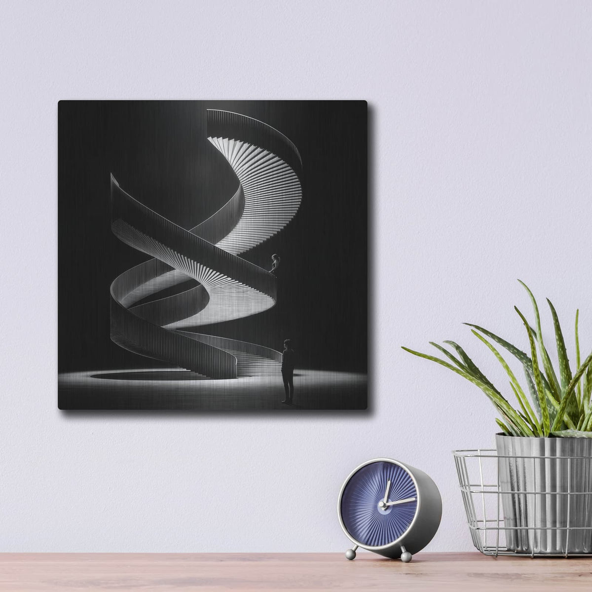 'Choose Your Path 1' by KIR.DART – Metal Wall Art, 12x12 room view