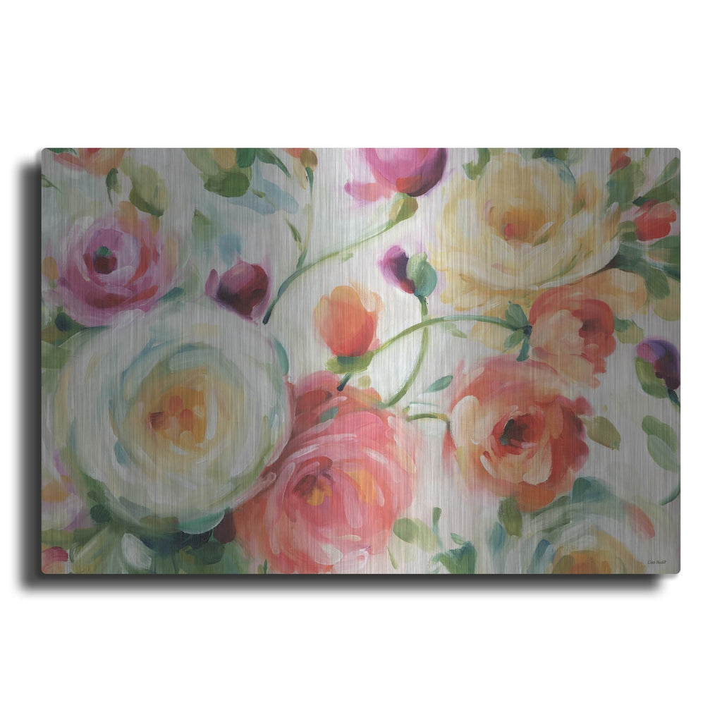 'Florabundance I' by Lisa Audit – Metal Wall Art