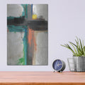 'Contemporary Cross II' by Linda Woods – Metal Wall Art, 12x16 room view