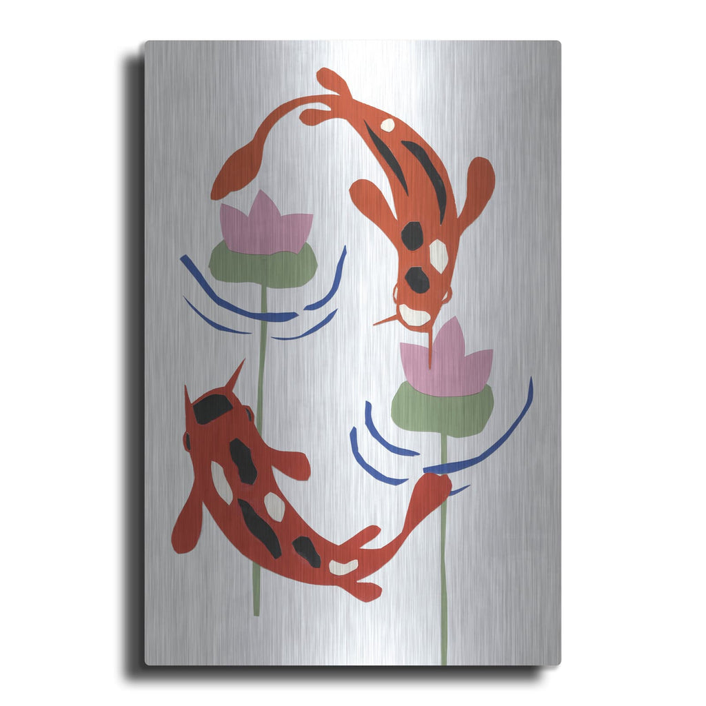 'Koi Fantasy 1' by Alicia Ludwig – Metal Wall Art