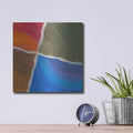 'Out Of The Box 2' by Alicia Ludwig – Metal Wall Art, 12x12 room view