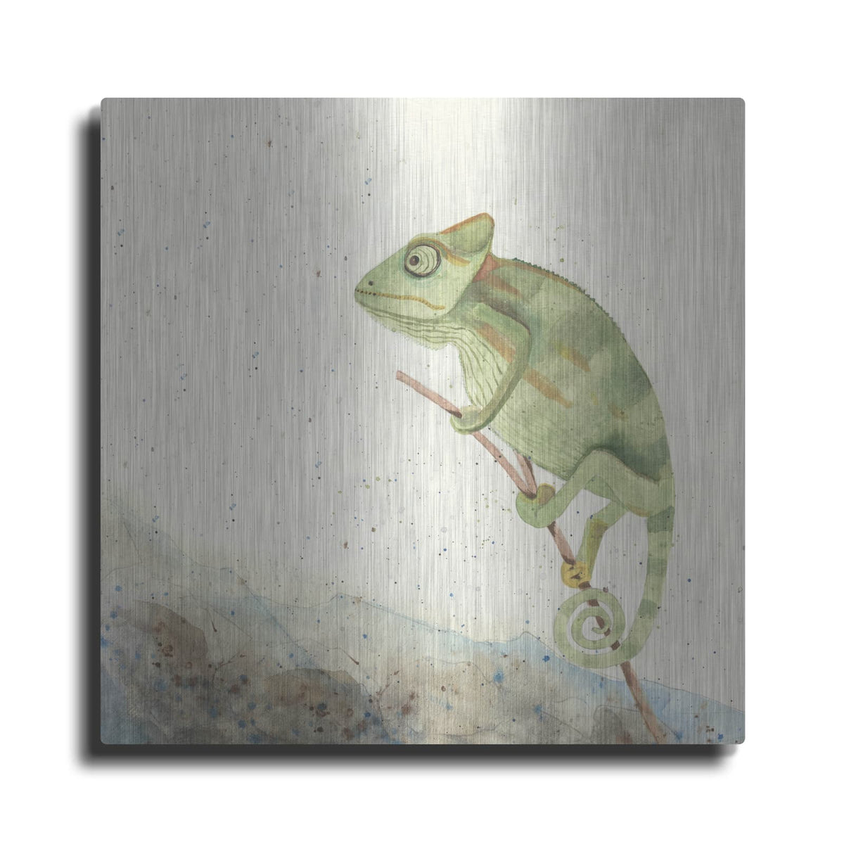 'Reptilian 4' by Alicia Ludwig – Metal Wall Art