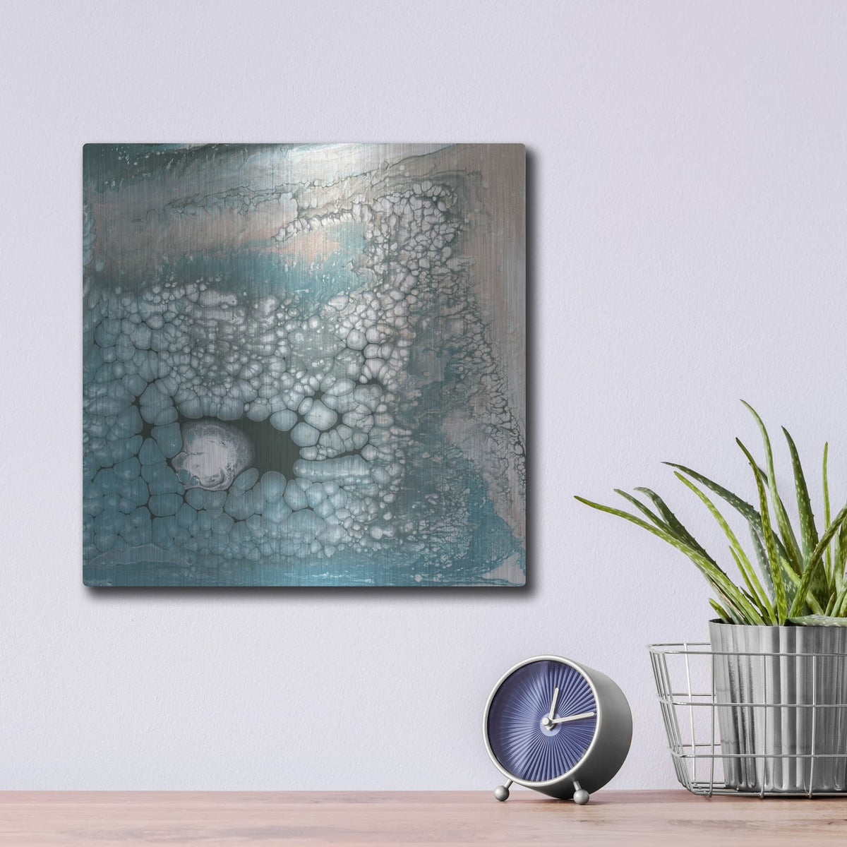'Supernatural 1' by Alicia Ludwig – Metal Wall Art, 12x12 room view
