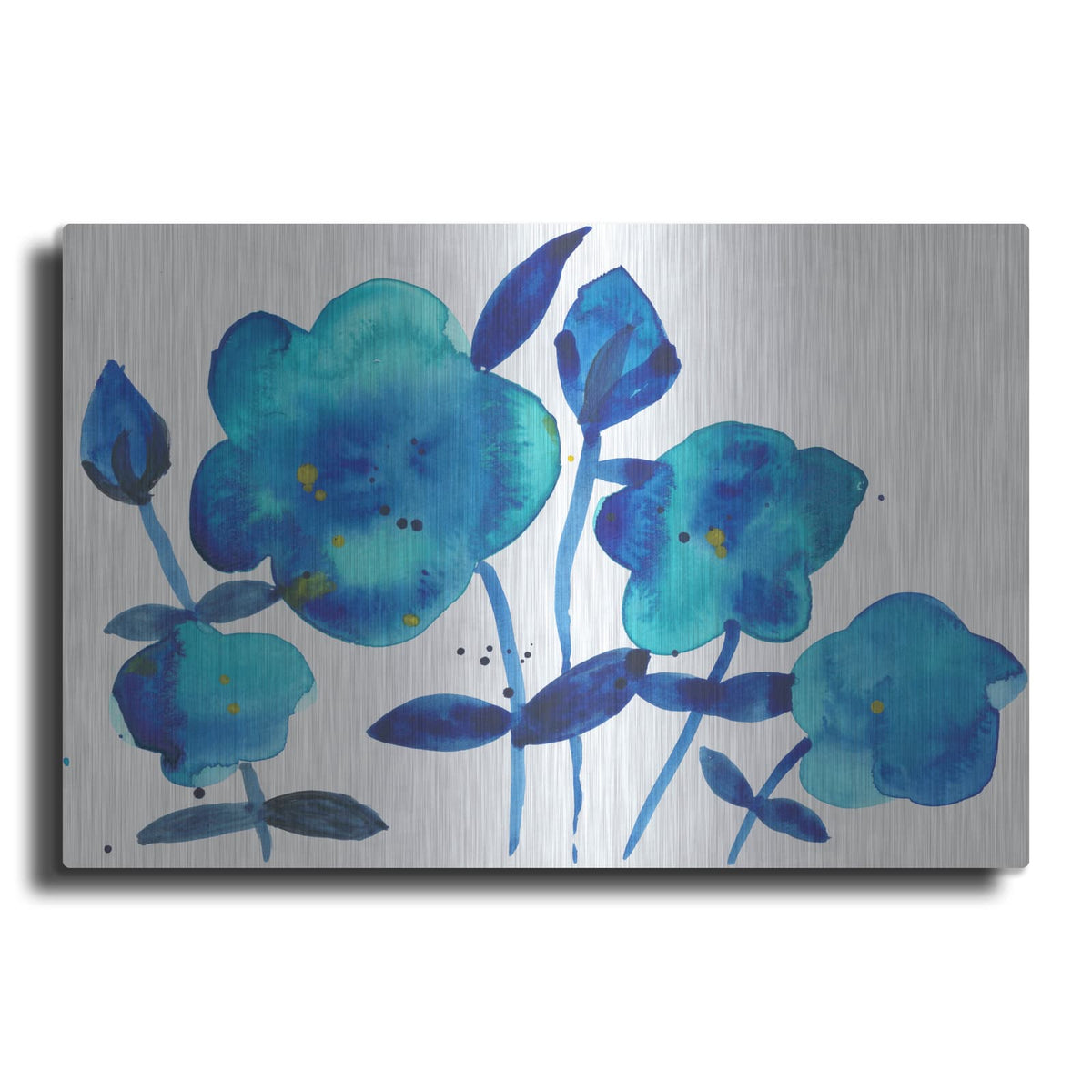 'True Blue 1' by Alicia Ludwig – Metal Wall Art