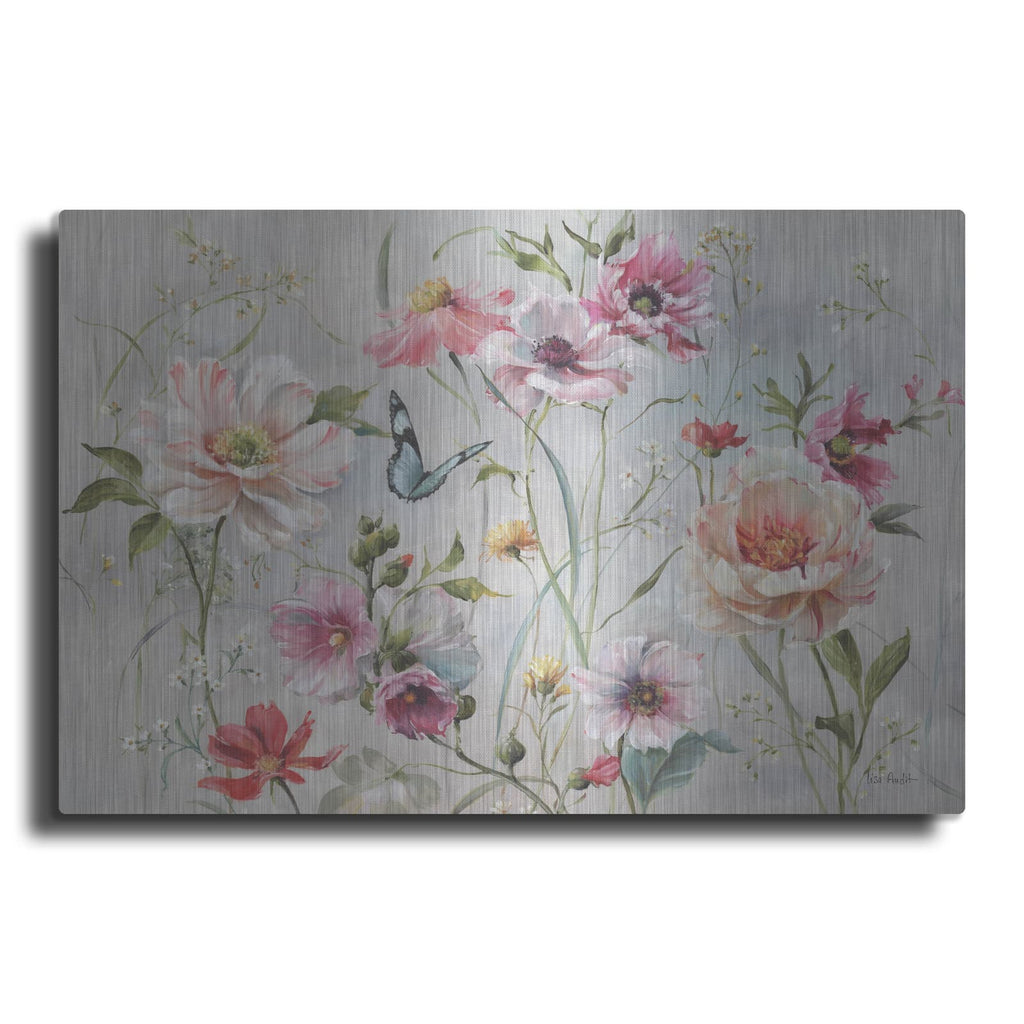 'Antique Garden I' by Lisa Audit – Metal Wall Art