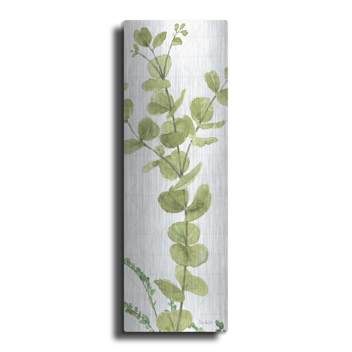'Mixed Greens LX' by Lisa Audit – Metal Wall Art