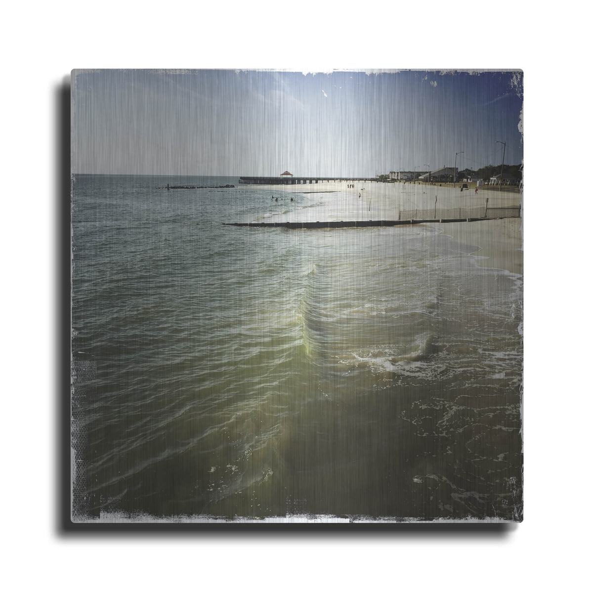 'Buckroe Beach 2' by Alicia Ludwig – Metal Wall Art
