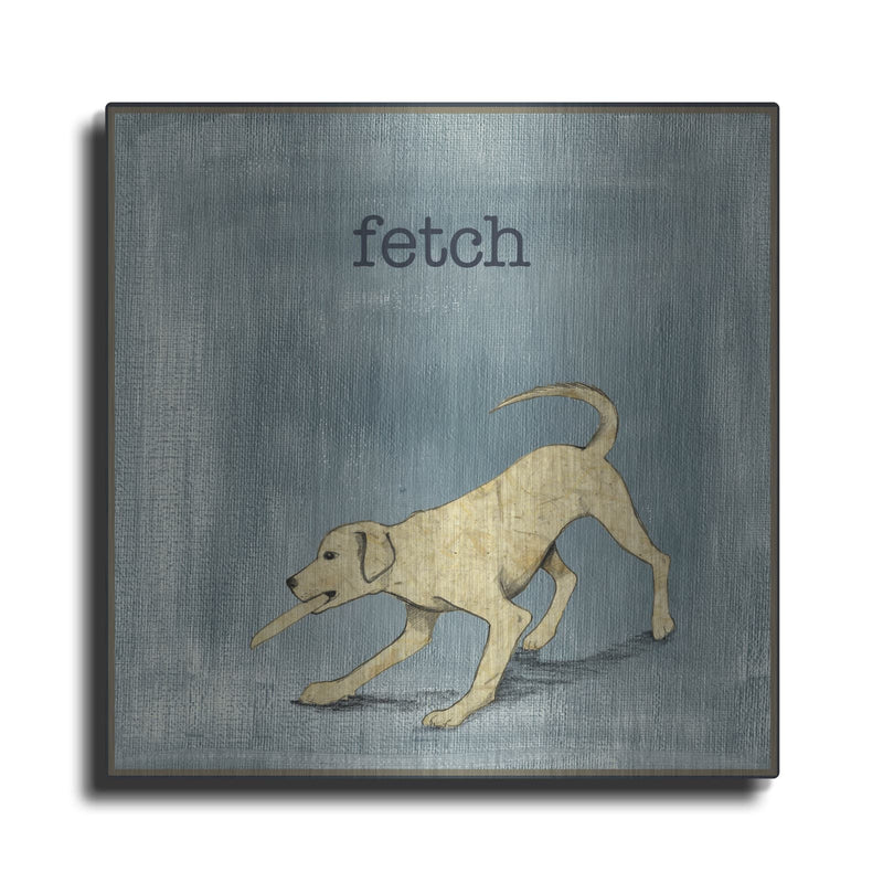 'Fetch' by Alicia Ludwig – Metal Wall Art