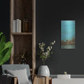 'Manhattan Triptych 1' by Alicia Ludwig – Metal Wall Art, 12x24 room view