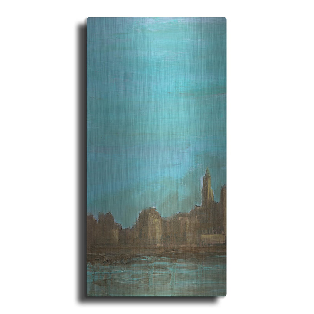 'Manhattan Triptych 1' by Alicia Ludwig – Metal Wall Art