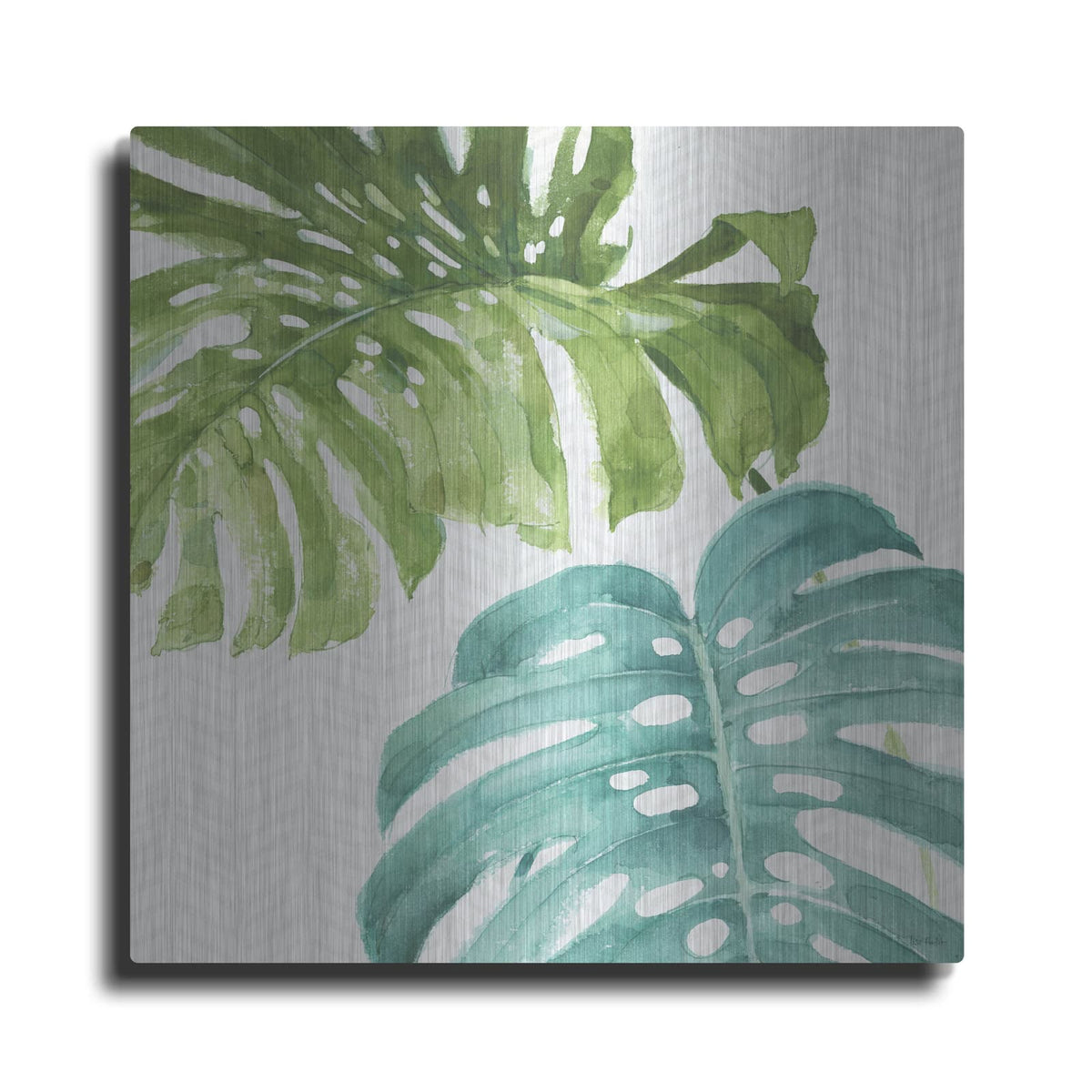'Mixed Greens LXXVI' by Lisa Audit – Metal Wall Art