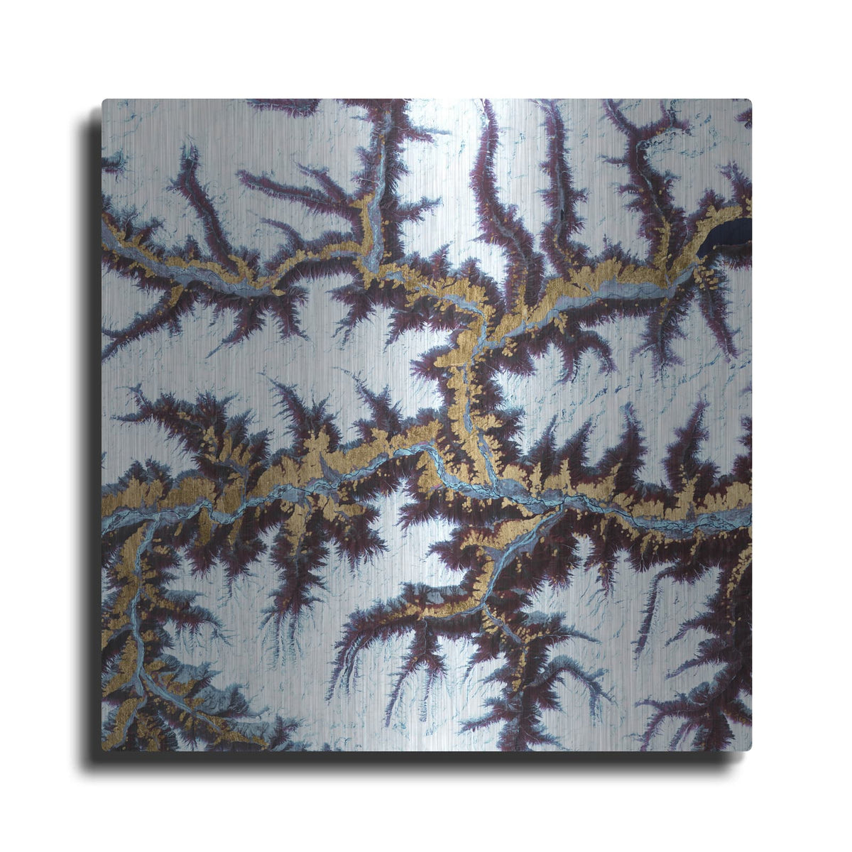 'Himalayas 3' by Alicia Ludwig – Metal Wall Art