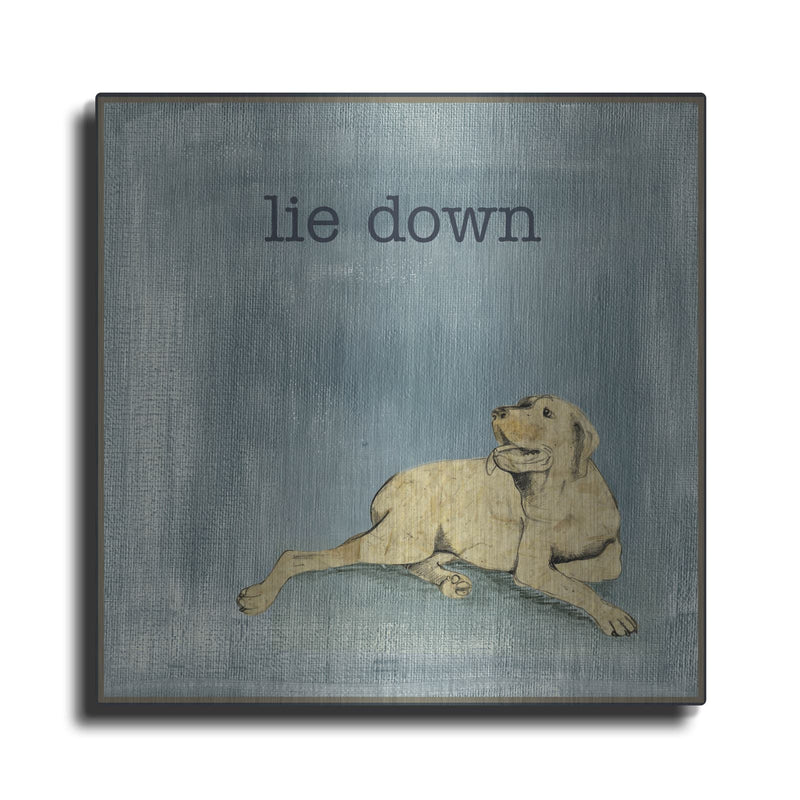 'Lie Down' by Alicia Ludwig – Metal Wall Art