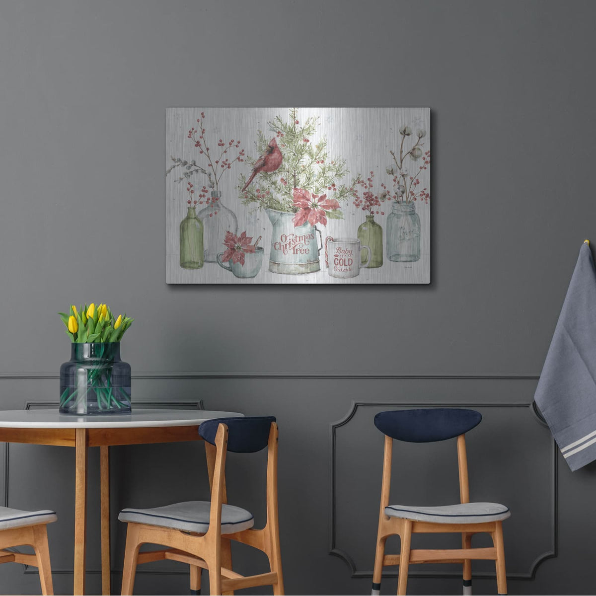'A Christmas Weekend I' by Lisa Audit – Metal Wall Art, 36x24 room view