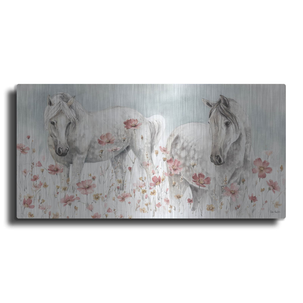 'Wild Horses III' by Lisa Audit – Metal Wall Art