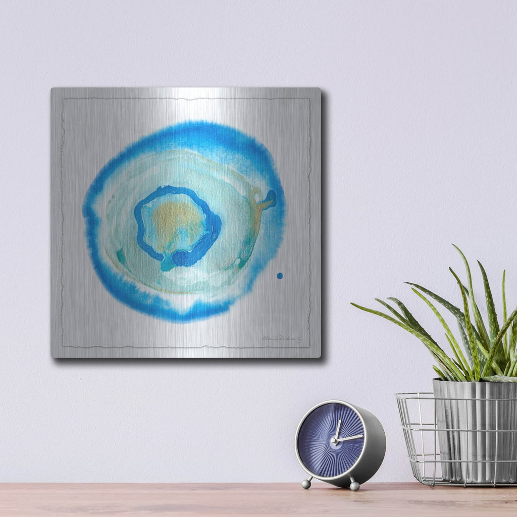 'Nebulae 1' by Alicia Ludwig – Metal Wall Art, 12x12 room view