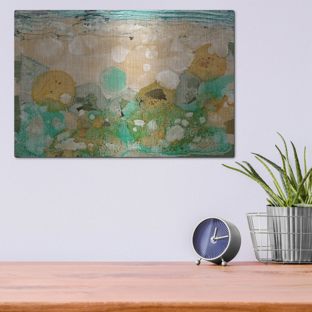 'Beneath The Waves 2' by Alicia Ludwig – Metal Wall Art, 16x12 room view
