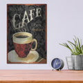 'Today's Coffee I' by Lisa Audit – Metal Wall Art, 12x16 room view