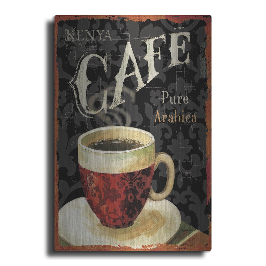 'Today's Coffee I' by Lisa Audit – Metal Wall Art