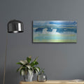 'Gulf Shore 1' by Alicia Ludwig – Metal Wall Art, 24x12 room view