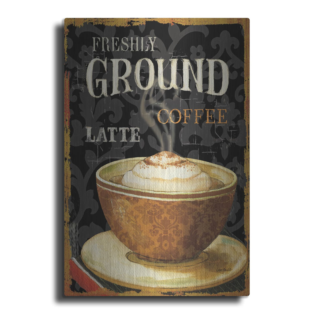 'Today's Coffee II' by Lisa Audit – Metal Wall Art