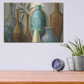 'Blue Morocco' by Lisa Audit – Metal Wall Art, 16x12 room view